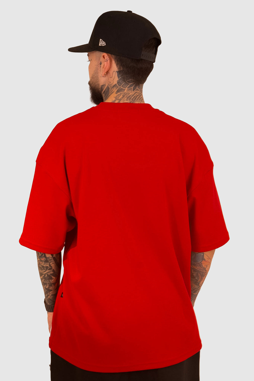 CAMISETA OVERSIZE ROJA