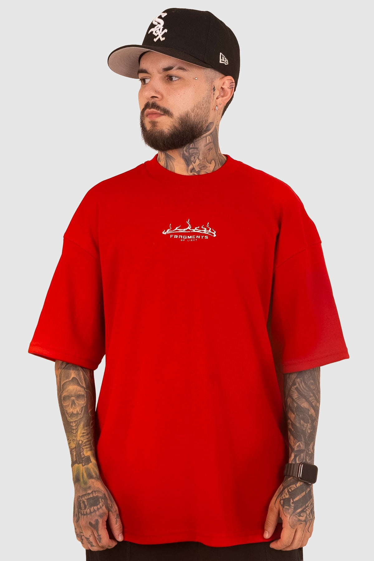 CAMISETA OVERSIZE ROJA