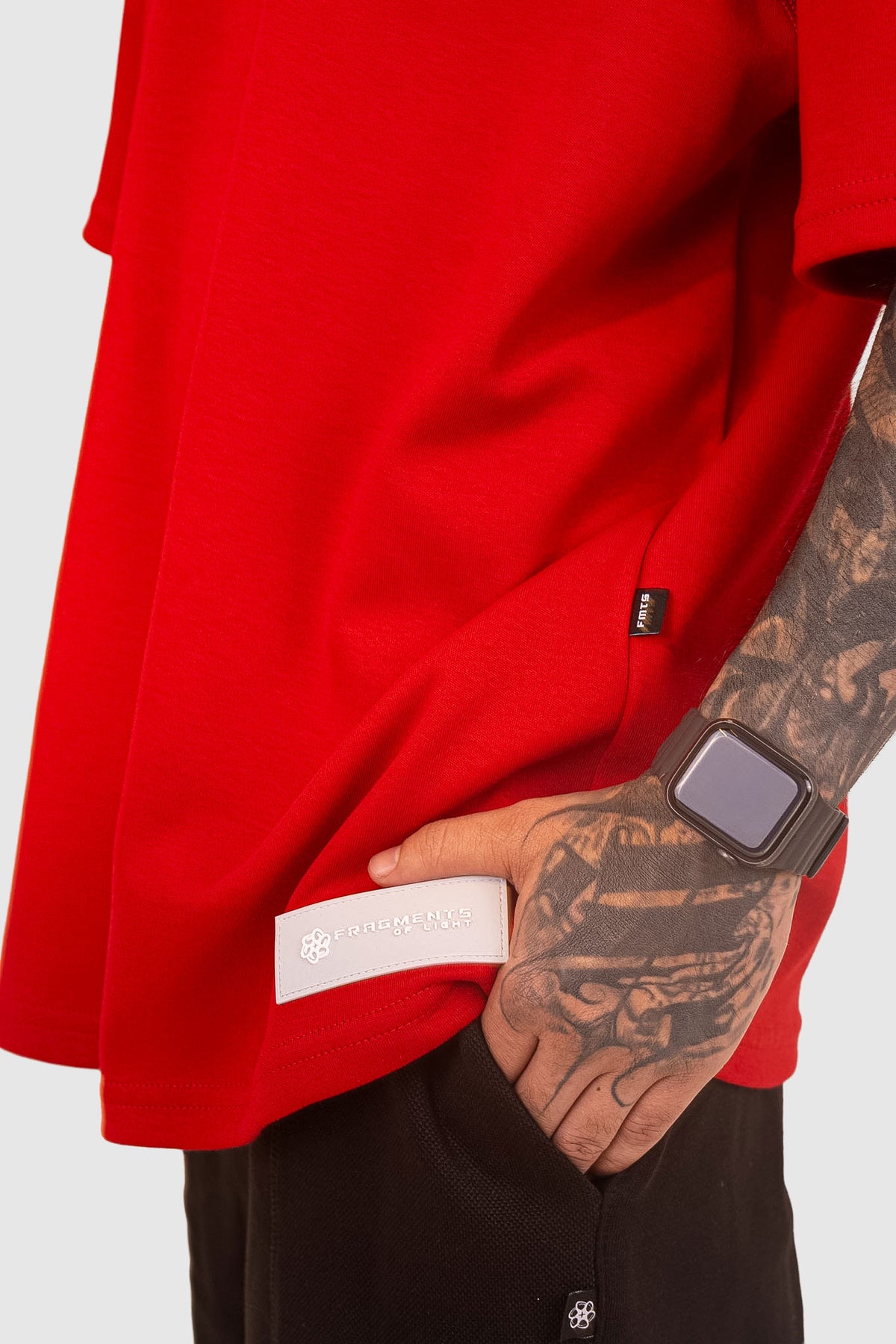 CAMISETA OVERSIZE ROJA