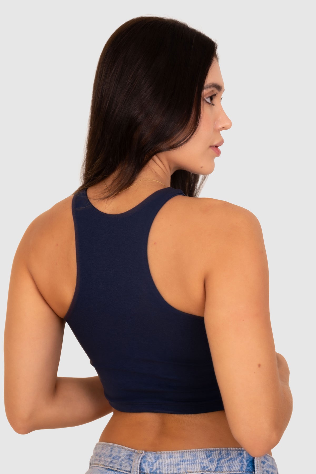HALTER FIT-AZUL OSCURO