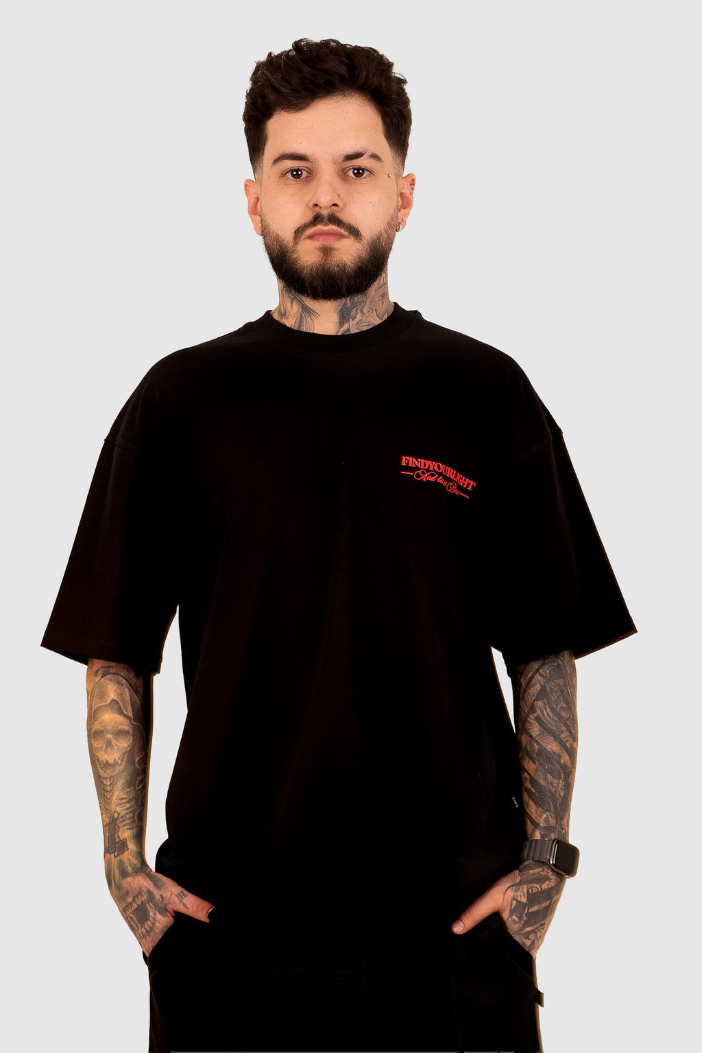 OVERSIZE HOMBRE NEGRA