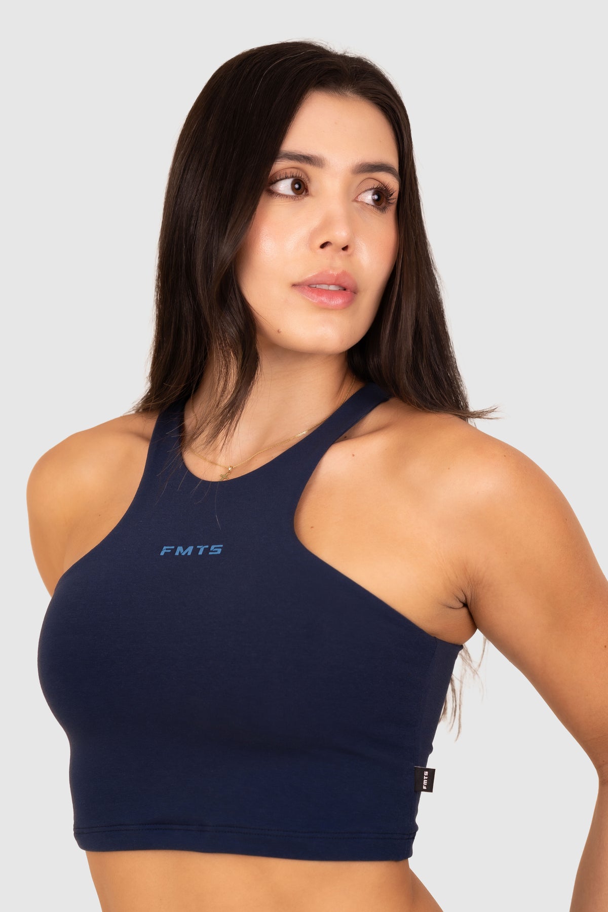 HALTER FIT-AZUL OSCURO