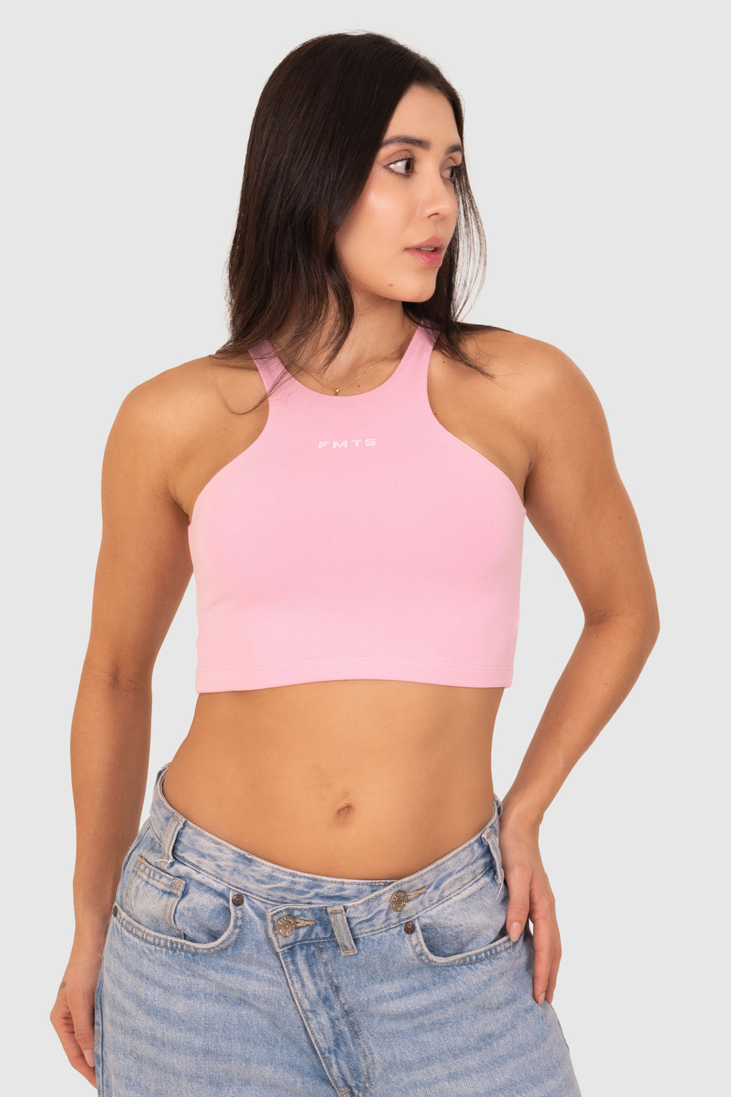 HALTER FIT-ROSADO