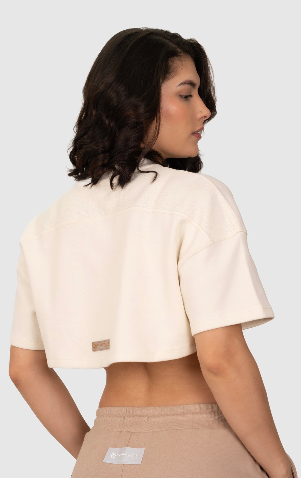 MONOGRAM CROP-TOP