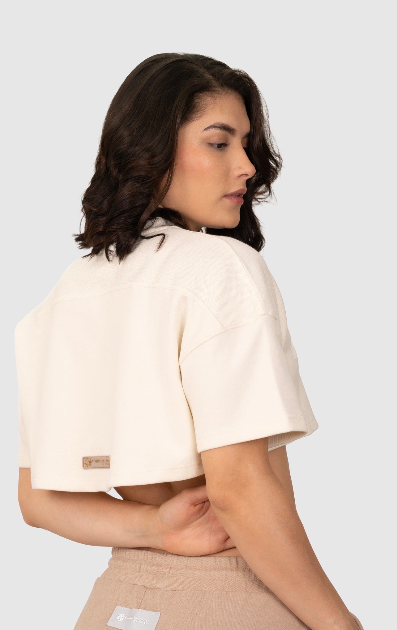 MONOGRAM CROP-TOP