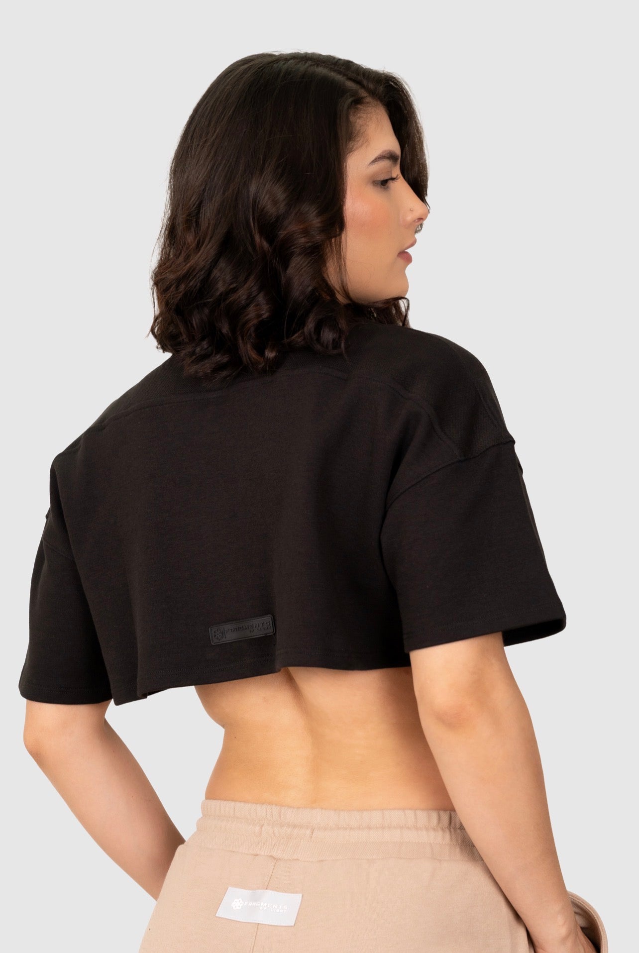 SILK CROP-TOP