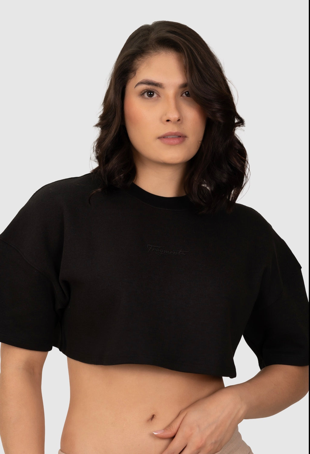SILK CROP-TOP